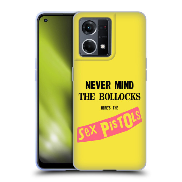 Sex Pistols Band Art NMTB Album Soft Gel Case for OPPO Reno8 4G