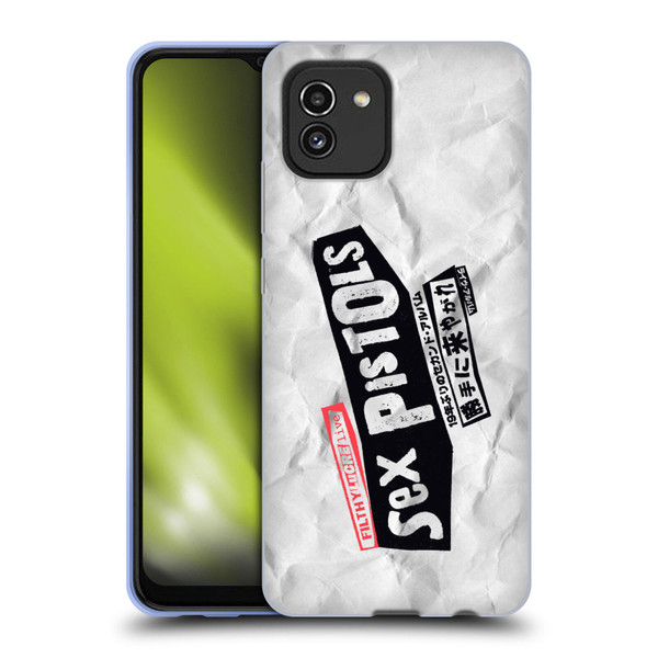 Sex Pistols Band Art Filthy Lucre Live Soft Gel Case for Samsung Galaxy A03 (2021)