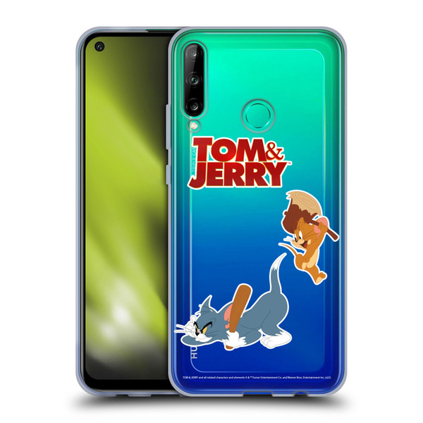 Tom And Jerry Movie (2021) Graphics Characters 2 Soft Gel Case for Huawei P40 lite E