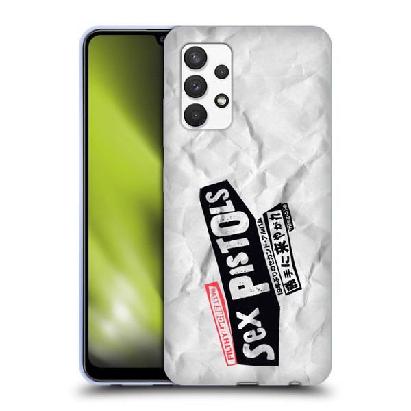 Sex Pistols Band Art Filthy Lucre Live Soft Gel Case for Samsung Galaxy A32 (2021)