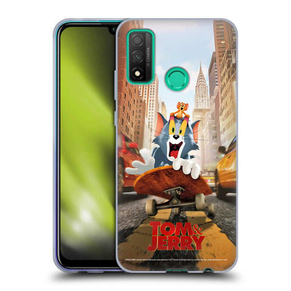 Tom And Jerry Movie (2021) Graphics Best Of Enemies Soft Gel Case for Huawei P Smart (2020)