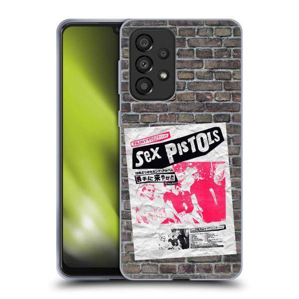 Sex Pistols Band Art Filthy Lucre Japan Soft Gel Case for Samsung Galaxy A33 5G (2022)