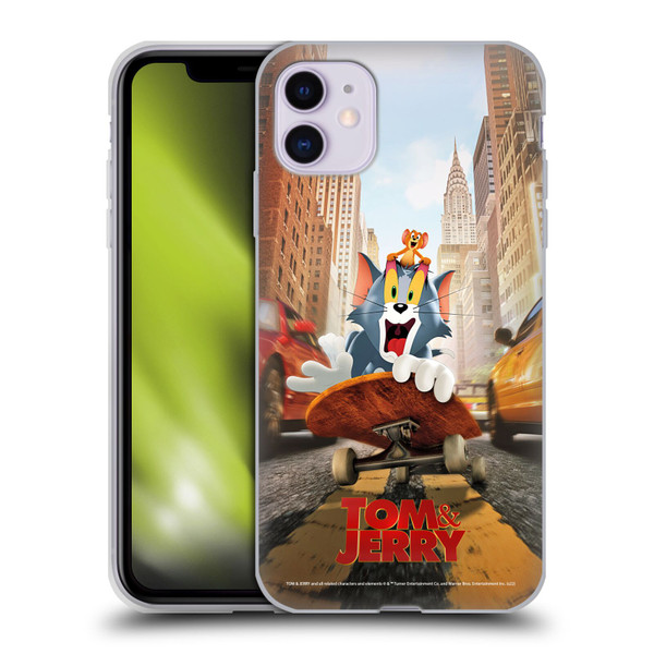 Tom And Jerry Movie (2021) Graphics Best Of Enemies Soft Gel Case for Apple iPhone 11