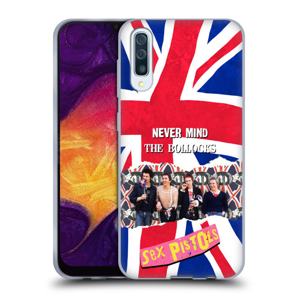 Sex Pistols Band Art Group Photo Soft Gel Case for Samsung Galaxy A50/A30s (2019)