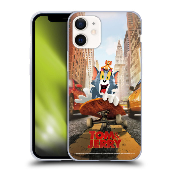 Tom And Jerry Movie (2021) Graphics Best Of Enemies Soft Gel Case for Apple iPhone 12 Mini