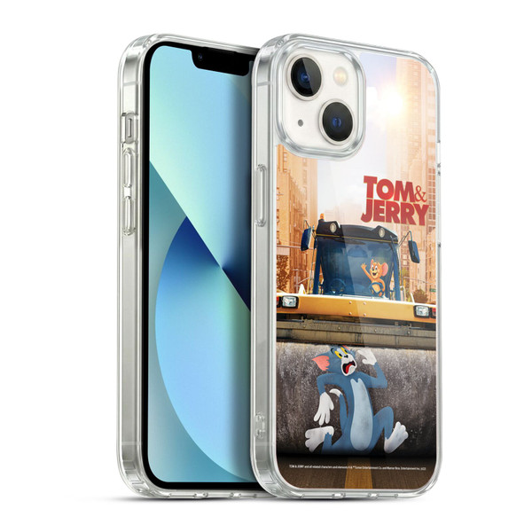 Tom And Jerry Movie (2021) Graphics Rolling Soft Gel Case for Apple iPhone 13