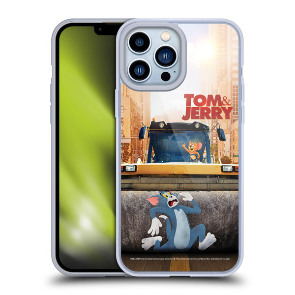 Tom And Jerry Movie (2021) Graphics Rolling Soft Gel Case for Apple iPhone 13 Pro Max