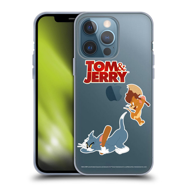 Tom And Jerry Movie (2021) Graphics Characters 2 Soft Gel Case for Apple iPhone 13 Pro