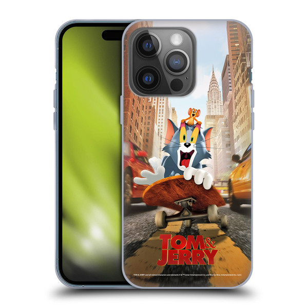 Tom And Jerry Movie (2021) Graphics Best Of Enemies Soft Gel Case for Apple iPhone 14 Pro