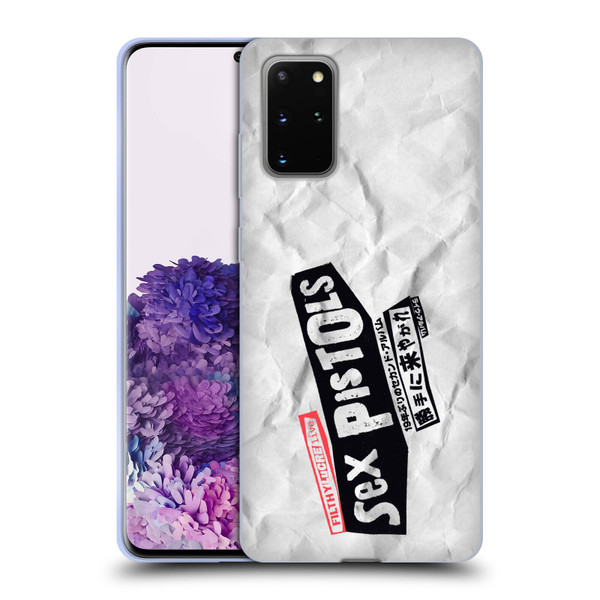 Sex Pistols Band Art Filthy Lucre Live Soft Gel Case for Samsung Galaxy S20+ / S20+ 5G