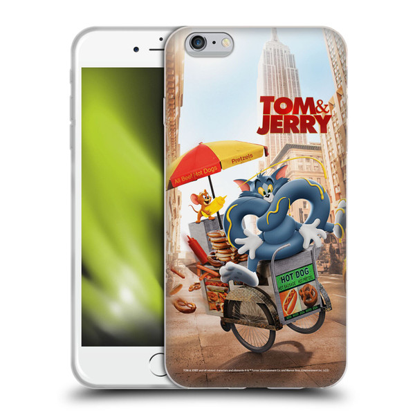 Tom And Jerry Movie (2021) Graphics Real World New Twist Soft Gel Case for Apple iPhone 6 Plus / iPhone 6s Plus