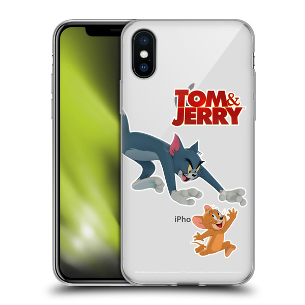 Tom And Jerry Movie (2021) Graphics Characters 1 Soft Gel Case for Apple iPhone X / iPhone XS