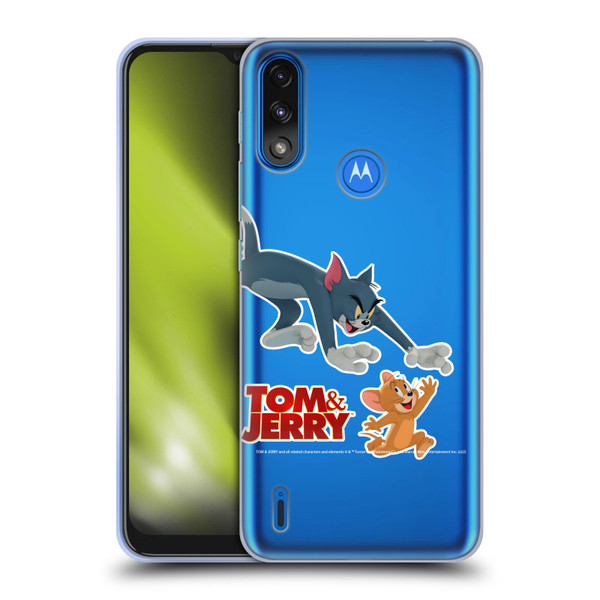 Tom And Jerry Movie (2021) Graphics Characters 1 Soft Gel Case for Motorola Moto E7 Power / Moto E7i Power