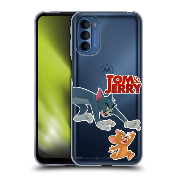 Tom And Jerry Movie (2021) Graphics Characters 1 Soft Gel Case for Motorola Moto G41