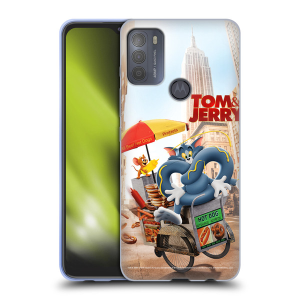 Tom And Jerry Movie (2021) Graphics Real World New Twist Soft Gel Case for Motorola Moto G50