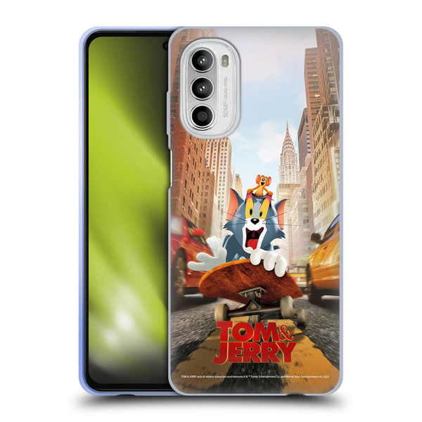 Tom And Jerry Movie (2021) Graphics Best Of Enemies Soft Gel Case for Motorola Moto G52
