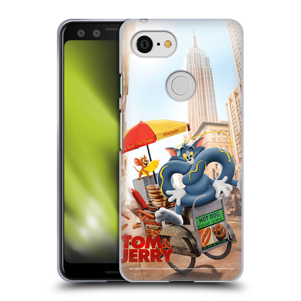 Tom And Jerry Movie (2021) Graphics Real World New Twist Soft Gel Case for Google Pixel 3