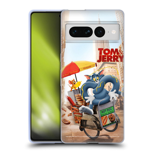 Tom And Jerry Movie (2021) Graphics Real World New Twist Soft Gel Case for Google Pixel 7 Pro