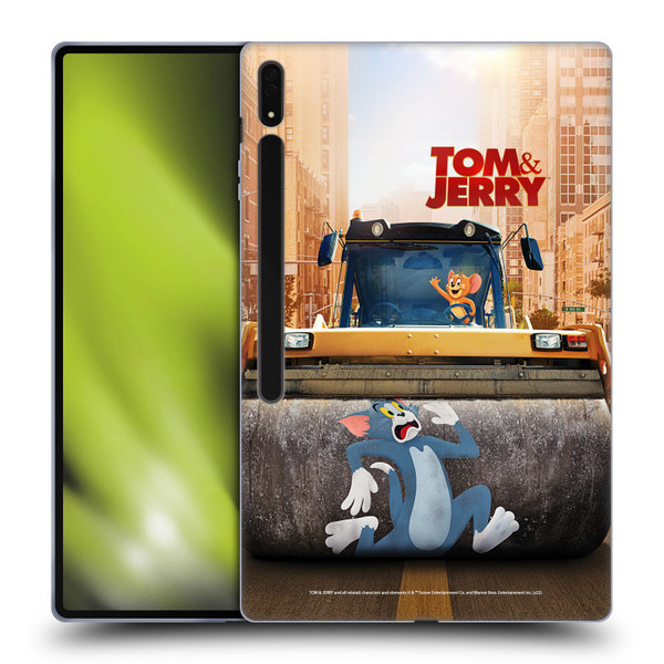 Tom And Jerry Movie (2021) Graphics Rolling Soft Gel Case for Samsung Galaxy Tab S8 Ultra