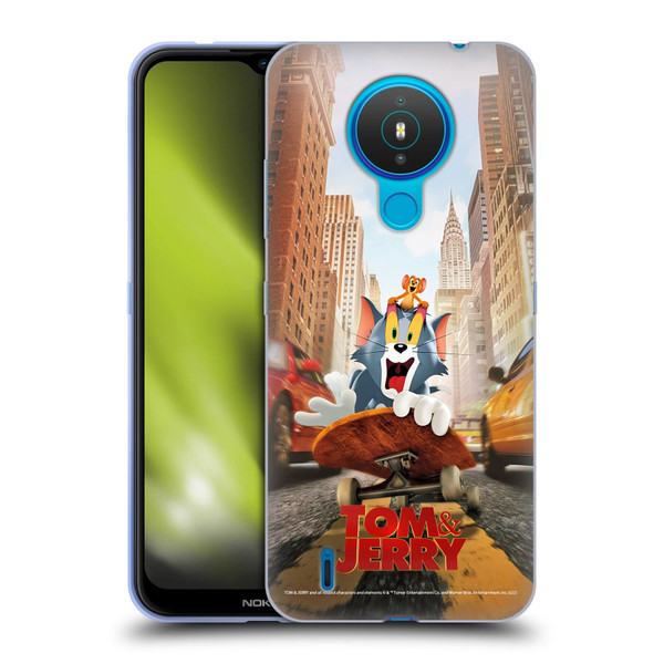 Tom And Jerry Movie (2021) Graphics Best Of Enemies Soft Gel Case for Nokia 1.4