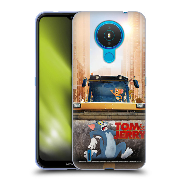 Tom And Jerry Movie (2021) Graphics Rolling Soft Gel Case for Nokia 1.4