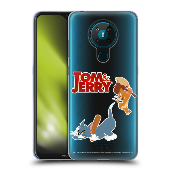 Tom And Jerry Movie (2021) Graphics Characters 2 Soft Gel Case for Nokia 5.3