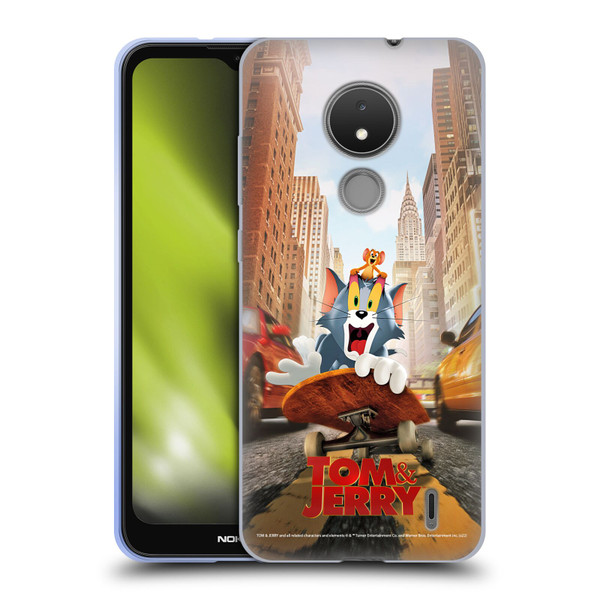 Tom And Jerry Movie (2021) Graphics Best Of Enemies Soft Gel Case for Nokia C21