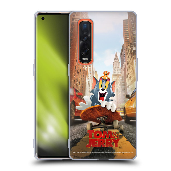 Tom And Jerry Movie (2021) Graphics Best Of Enemies Soft Gel Case for OPPO Find X2 Pro 5G