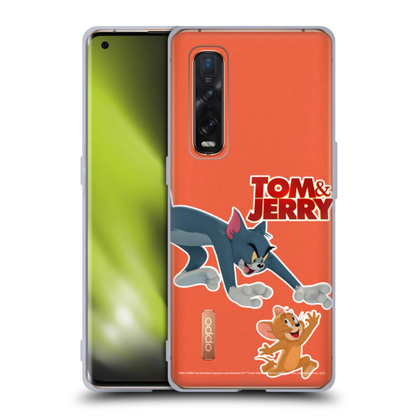 Tom And Jerry Movie (2021) Graphics Characters 1 Soft Gel Case for OPPO Find X2 Pro 5G