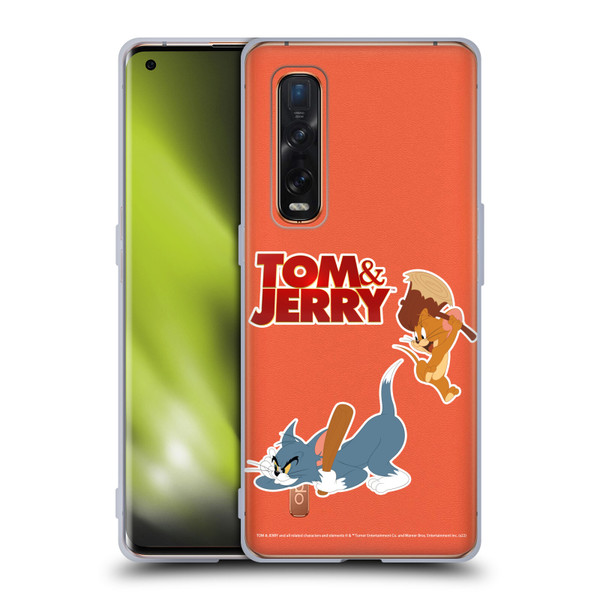 Tom And Jerry Movie (2021) Graphics Characters 2 Soft Gel Case for OPPO Find X2 Pro 5G