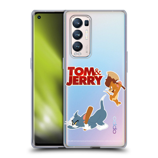 Tom And Jerry Movie (2021) Graphics Characters 2 Soft Gel Case for OPPO Find X3 Neo / Reno5 Pro+ 5G