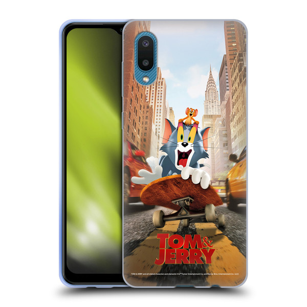 Tom And Jerry Movie (2021) Graphics Best Of Enemies Soft Gel Case for Samsung Galaxy A02/M02 (2021)