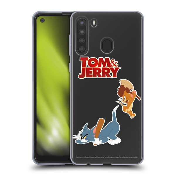 Tom And Jerry Movie (2021) Graphics Characters 2 Soft Gel Case for Samsung Galaxy A21 (2020)