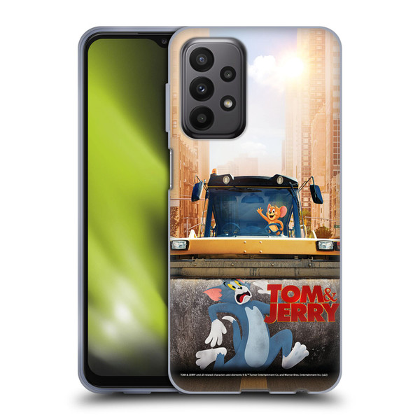 Tom And Jerry Movie (2021) Graphics Rolling Soft Gel Case for Samsung Galaxy A23 / 5G (2022)