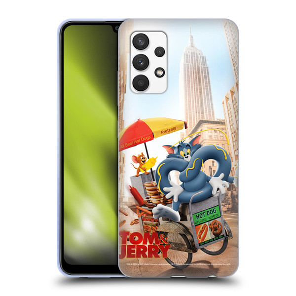 Tom And Jerry Movie (2021) Graphics Real World New Twist Soft Gel Case for Samsung Galaxy A32 (2021)