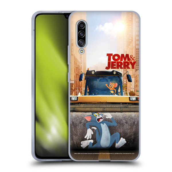 Tom And Jerry Movie (2021) Graphics Rolling Soft Gel Case for Samsung Galaxy A90 5G (2019)