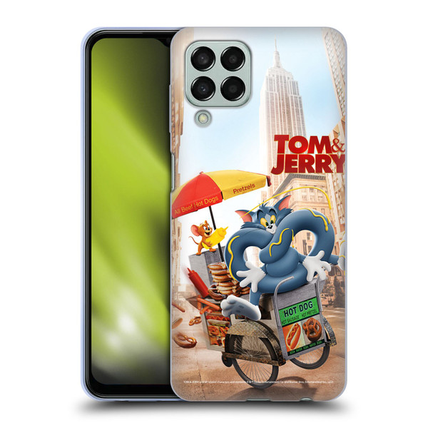 Tom And Jerry Movie (2021) Graphics Real World New Twist Soft Gel Case for Samsung Galaxy M33 (2022)
