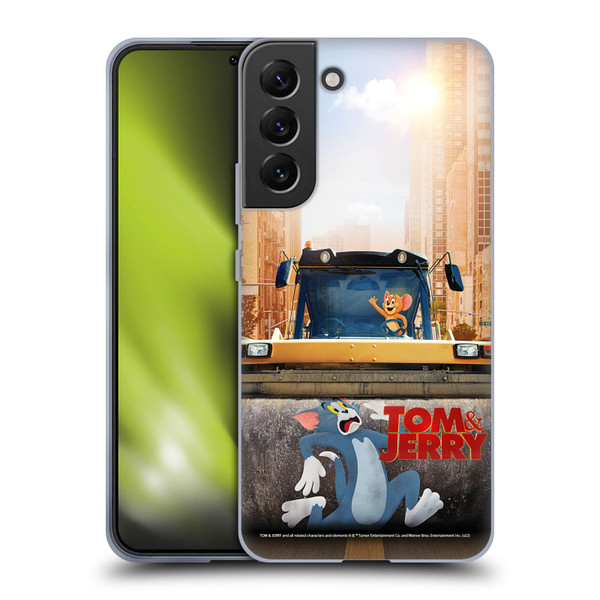 Tom And Jerry Movie (2021) Graphics Rolling Soft Gel Case for Samsung Galaxy S22+ 5G