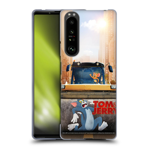 Tom And Jerry Movie (2021) Graphics Rolling Soft Gel Case for Sony Xperia 1 III