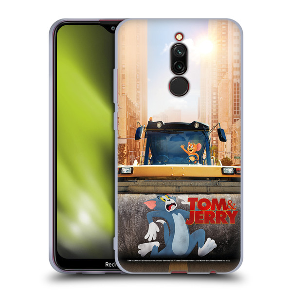 Tom And Jerry Movie (2021) Graphics Rolling Soft Gel Case for Xiaomi Redmi 8