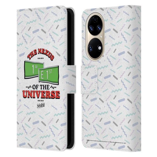Seinfeld Graphics Nexus Of The Universe Leather Book Wallet Case Cover For Huawei P50