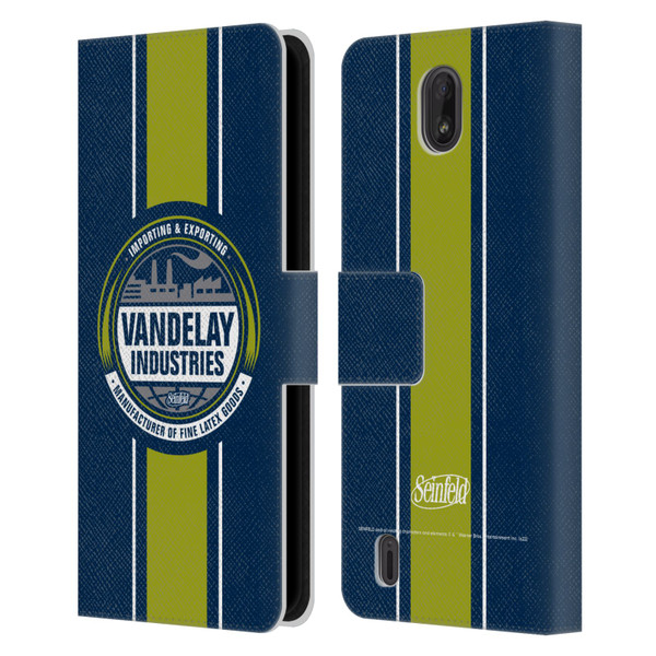 Seinfeld Graphics Vandelay Industries Leather Book Wallet Case Cover For Nokia C01 Plus/C1 2nd Edition