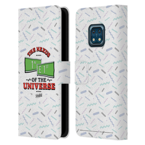 Seinfeld Graphics Nexus Of The Universe Leather Book Wallet Case Cover For Nokia XR20