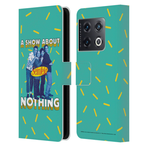 Seinfeld Graphics A Show About Nothing Leather Book Wallet Case Cover For OnePlus 10 Pro