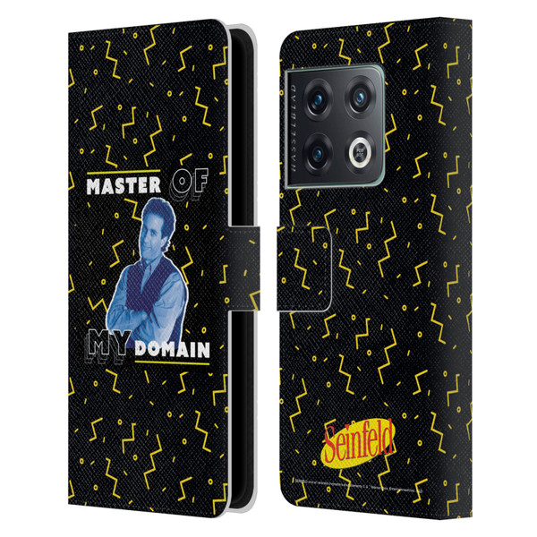 Seinfeld Graphics Master Of My Domain Leather Book Wallet Case Cover For OnePlus 10 Pro