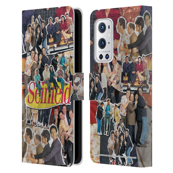 Seinfeld Graphics Collage Leather Book Wallet Case Cover For OnePlus 9 Pro