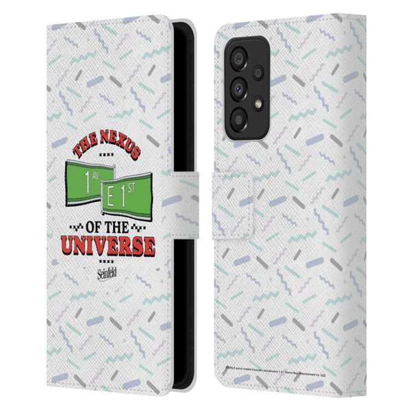 Seinfeld Graphics Nexus Of The Universe Leather Book Wallet Case Cover For Samsung Galaxy A33 5G (2022)