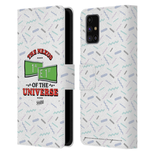 Seinfeld Graphics Nexus Of The Universe Leather Book Wallet Case Cover For Samsung Galaxy M31s (2020)