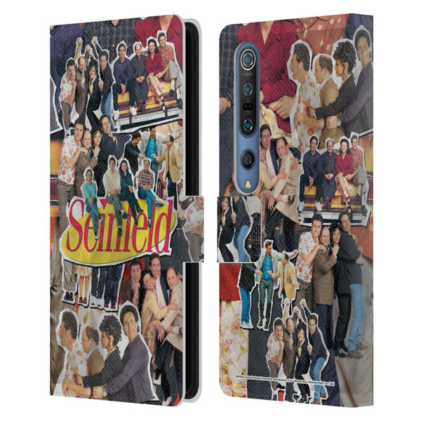 Seinfeld Graphics Collage Leather Book Wallet Case Cover For Xiaomi Mi 10 5G / Mi 10 Pro 5G