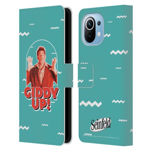 Seinfeld Graphics Giddy Up! Leather Book Wallet Case Cover For Xiaomi Mi 11
